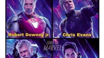 Para personel Avengers jadi renta kecuali Paul Rudd pemeran Ant Man. Dia memang juga dikenal awet muda. Foto: Twitter