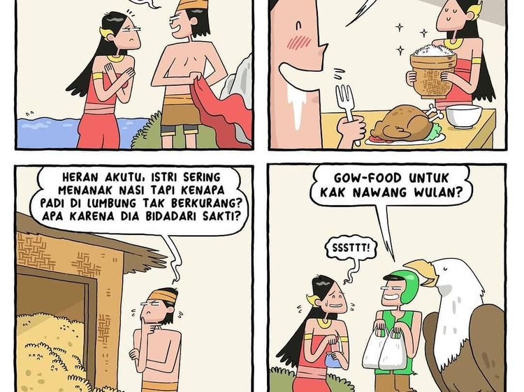 8 Komik Strip Tema Makanan Ini Dijamin Bikin Ngakak!