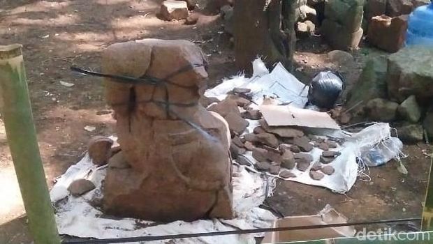 Jejak Candi Zaman Hindu Ditemukan di Brebes