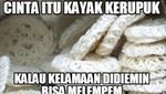 Heboh Kerupuk Jumbo, Meme Kerupuk Ini Juga Bikin Ngakak!