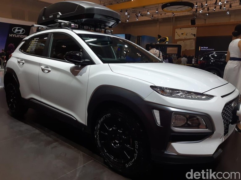 Hyundai Kona di GIIAS 2019. Foto: Ridwan Arifin/detikOto Hyundai Kona di GIIAS 2019. Foto: Ridwan Arifin/detikOto