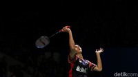 Kekalahan Jonatan membuat Indonesia tak lagi memiliki di sektor ganda putra pada semifinal Indonesia Open.