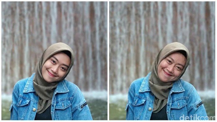 FaceApp memprediksi kulit wajah kamu di hari tua. (Foto: detikHealth)