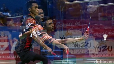 Jonatan Christie Kandas, Tunggal Putra Habis