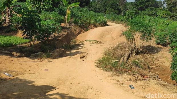 Salah satu sudut lokasi bentrokan