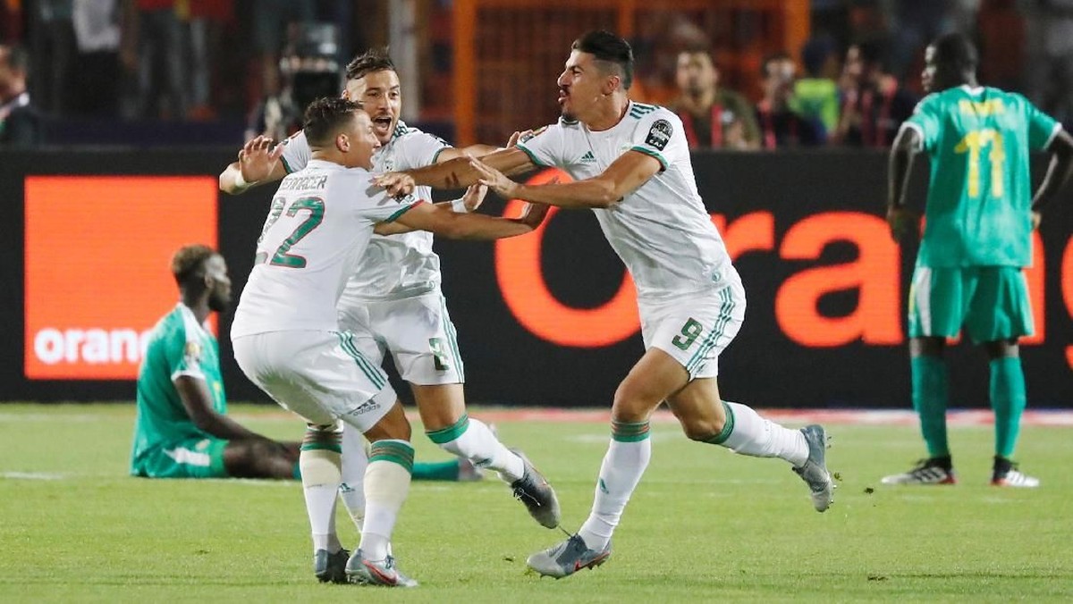 Aljazair juara Piala Afrika 2019 setelah mengalahkan Senegal 1-0. (Foto: Mohamed Abd El Ghany/Reuters)