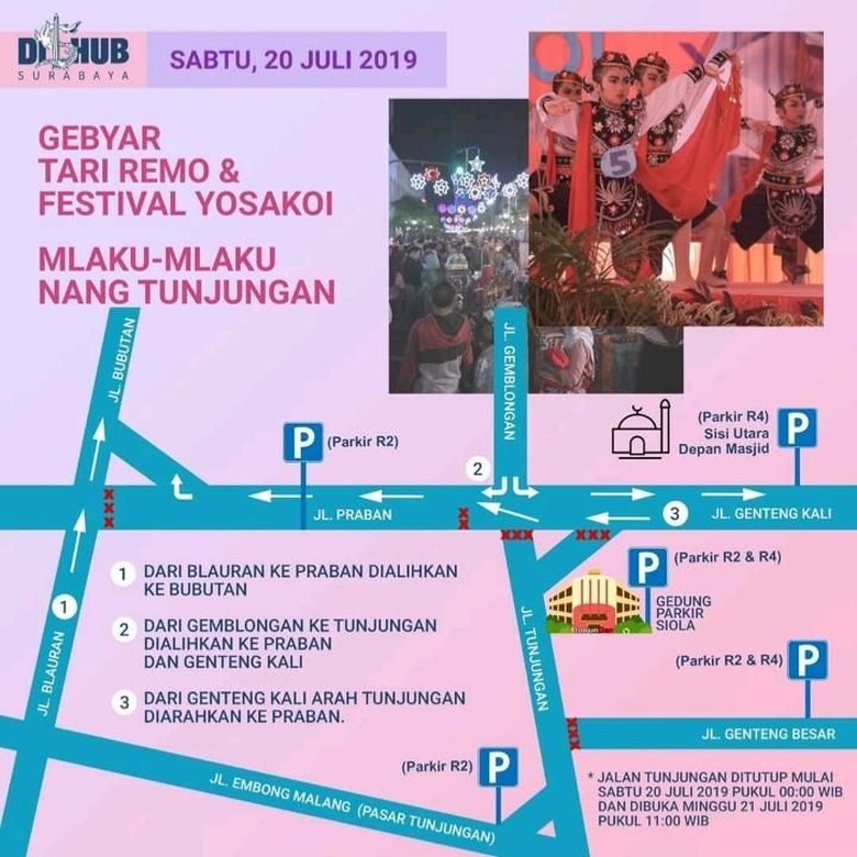 Cross Culture Festival 2019, Jalan Tunjungan Surabaya akan Ditutup Cross Culture Festival 2019, Jalan Tunjungan Surabaya akan Ditutup