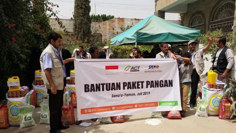 Redam Krisis Pangan, ACT Kirim Bantuan Pangan ke Yaman Redam Krisis Pangan, ACT Kirim Bantuan Pangan ke Yaman