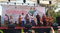 Untuk mendukung bertumbuhnya desa wisata, Ganjar berjanji akan menganggarkan Rp 100 juta untuk tiap desa wisata tahun depan untuk uji coba. (Angling Adhitya Purbaya/detikcom)