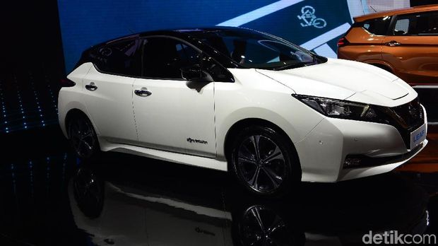 Nissan LEAF dipamerkan Nissan di GIIAS 2019 Agustus lalu