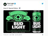 Alien yang Lolos dari Area 51 Dijanjikan Bir