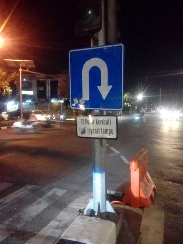 Plang sebelum diganti/