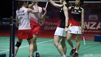 Kemenangan itu menambah rekor keunggulan Yuki/Sayaka.