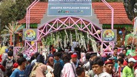 Puncak perayaan Lebaran Betawi diselenggarakan di Monas hari ini. 