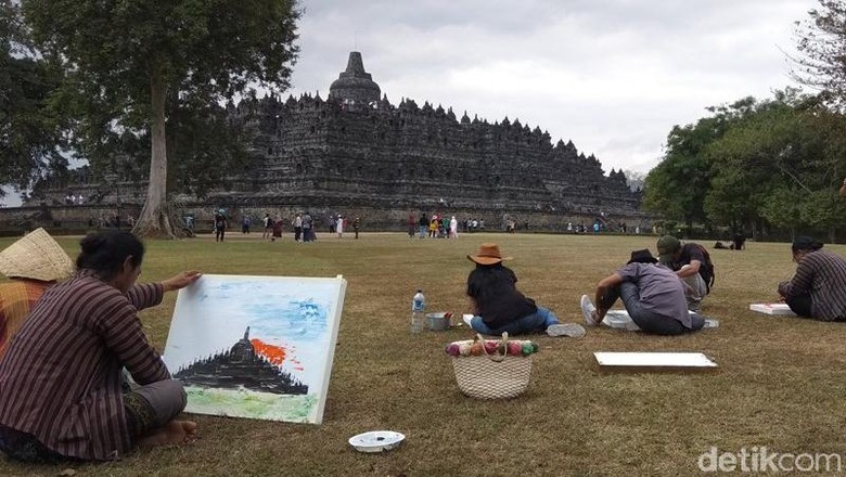 Kontribusi Perupa Indonesia dan Vietnam Mengabadikan Borobudur Kontribusi Perupa Indonesia dan Vietnam Mengabadikan Borobudur