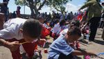 Antusias Anak dan Orang Tua di Pulau Rinca Belajar Sikat Gigi