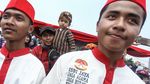 Suasana Lebaran Betawi di Monas