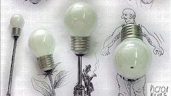 Dari bohlam lampu. (Foto: Instagram/victornunesfaces)