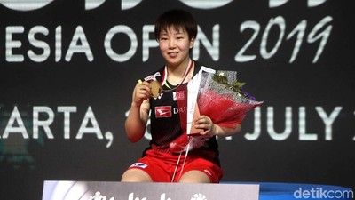 Juara Tunggal Putri Indonesia Open Jatuh Kepada Akane Yamaguchi