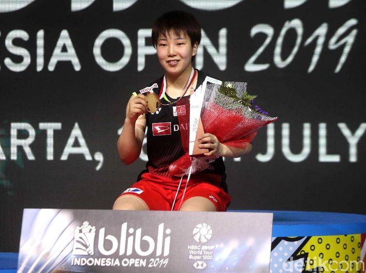 Juara Tunggal Putri Indonesia Open Jatuh Kepada Akane Yamaguchi