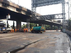 1 Korban Tewas di Kebakaran Truk Pertamina Belum Terindentifikasi