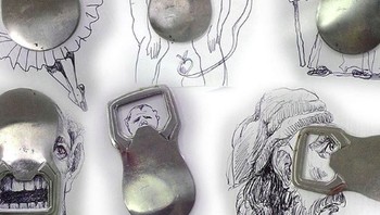 Karyanya ia buat dalam suguhan visual hitam putih. (Foto: Instagram/victornunesfaces)