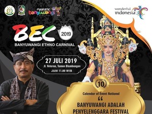Angkat Tema The Kingdom of Blambangan, BEC 2019 Bakal Lebih Meriah