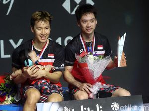 Pertahankan Gelar Indonesia Open, Kevin/Marcus: Kuncinya di Gim Pertama