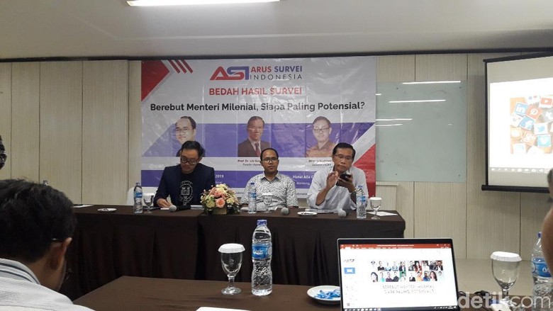 ASI: Calon Menteri Milenial Perlu Punya Chemistry dengan Jokowi ASI: Calon Menteri Milenial Perlu Punya Chemistry dengan Jokowi