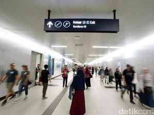 Sebagian Jakarta Mati Listrik, MRT Tetap Beroperasi