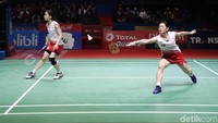 Kini, mereka unggul 6-3 atas Ayaka/Misaki. 