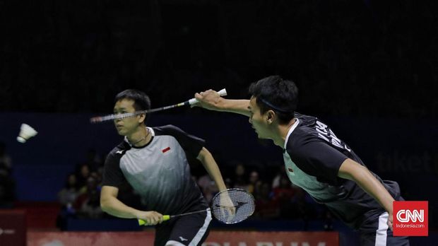 Ahsan/Hendra meraih poin tertinggi di 2019 saat juara All England.