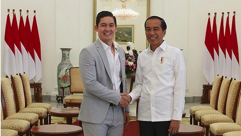 Foto: Samuel Zylgwyn bertemu Jokowi (IG/Samuel Zylgwyn) Foto: Samuel Zylgwyn bertemu Jokowi (IG/Samuel Zylgwyn)