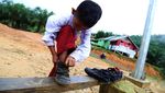 Seperti Bu Muslimah, Bidan Suraidah Bangun Sekolah Kolong di Pulau Terluar