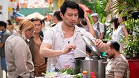 Dan terakhir ia menjadi bintang tamu dalam sebuah series Fresh Off the Boat. Dok. Ist