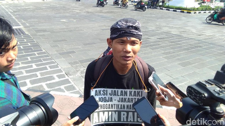 Gantikan Amien Rais Jalan Kaki Yogya-Jakarta, Lilik Ingin Ketemu Jokowi Gantikan Amien Rais Jalan Kaki Yogya-Jakarta, Lilik Ingin Ketemu Jokowi