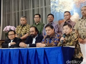Surya Paloh-Airlangga-Cak Imin-Suharso Bahas Kursi Ketua MPR?