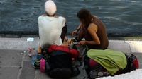 Mereka kedapatan buat kopi di jembatan bersejarah (Comune Venesia)