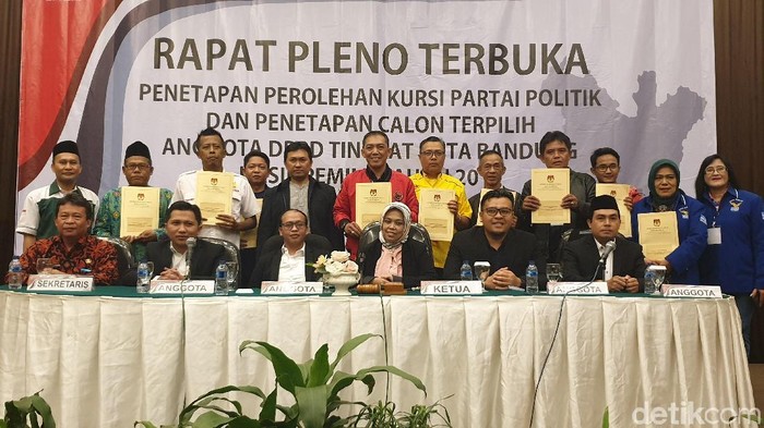 Ini 50 Nama Anggota Dprd Kota Bandung Terpilih Periode 2019 2024
