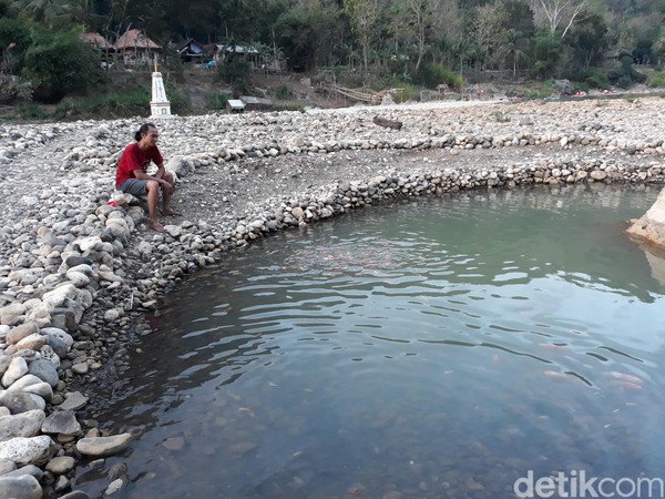 Salah seorang pengelola, Riza Marzuki mengatakan, padang batu ini selalu muncul saat musim kemarau. Untuk tahun ini padang batu tersebut muncul di Dusun Jetis, Desa Selopamioro, Kecamatan Imogiri, Bantul. (Pradito Rida Pertana/detikcom) Salah seorang pengelola, Riza Marzuki mengatakan, padang batu ini selalu muncul saat musim kemarau. Untuk tahun ini padang batu tersebut muncul di Dusun Jetis, Desa Selopamioro, Kecamatan Imogiri, Bantul. (Pradito Rida Pertana/detikcom)
