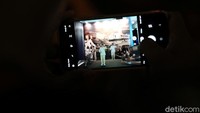 Pemprov DKI Jakarta menggelar pameran Hologram Monas Week 2019 di Museum Sejarah Nasional, Monas, Jakarta, Senin (22/7/2019).