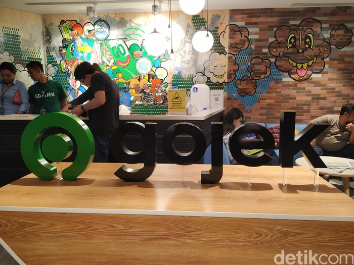 Gojek, Kantor Gojek, Ilustrasi Gojek Gojek, Kantor Gojek, Ilustrasi Gojek