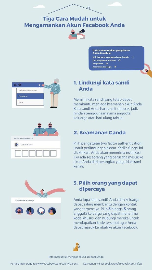 3 Cara Mudah Amankan Akun Facebook 