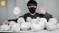 Unik! Youtuber Asal Korsel Ini Bikin Sendiri Makanan Jumbo untuk Mukbangnya