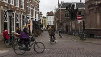 Belanda tak cuma punya Amsterdam, ada Utrecht yang juga berambisi dengan transportasi ini. Kota ini diperlengkapi dengan fasilitas bersepeda kelas dunia. (iStock)