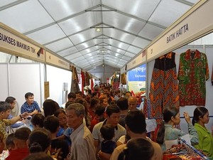 Produk Indonesia Diserbu Masyarakat Kamboja di Pameran Dagang RI-Kamboja