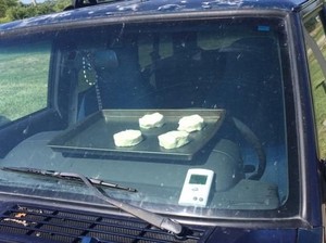 Suhu di Nebraska Terlalu Panas, Orang-orang Panggang Kue Dalam Mobil