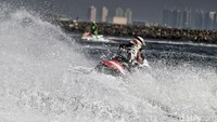 Pembukaan Navy Open Water Sport Tournamen 2019 tersebut digelar di Jet Ski Indonesia Academy, Ancol, Pademangan, Selasa (23/7/2019).