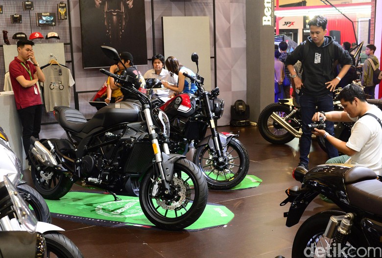 Pilihan motor baru di GIIAS 2019. Foto: Ari Saputra Pilihan motor baru di GIIAS 2019. Foto: Ari Saputra