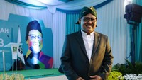 Senyum ceria Muhaimin di sela-sela harlah ke-21 PKB.